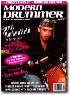 Modern Drummer Magazine March 1995